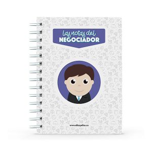 Cuaderno pequeño con diseño de negocios