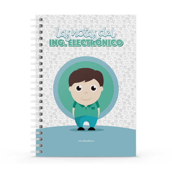 Cuaderno XL - Ingeniero Electrónico - Ellas y Ellos